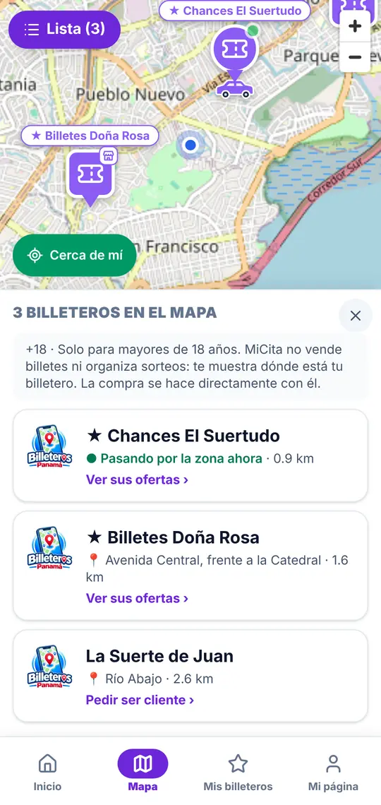 Mapa › «Lista»