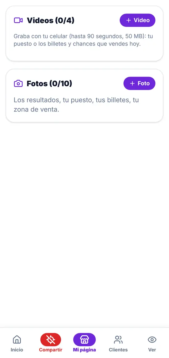Mi página › Fotos y videos