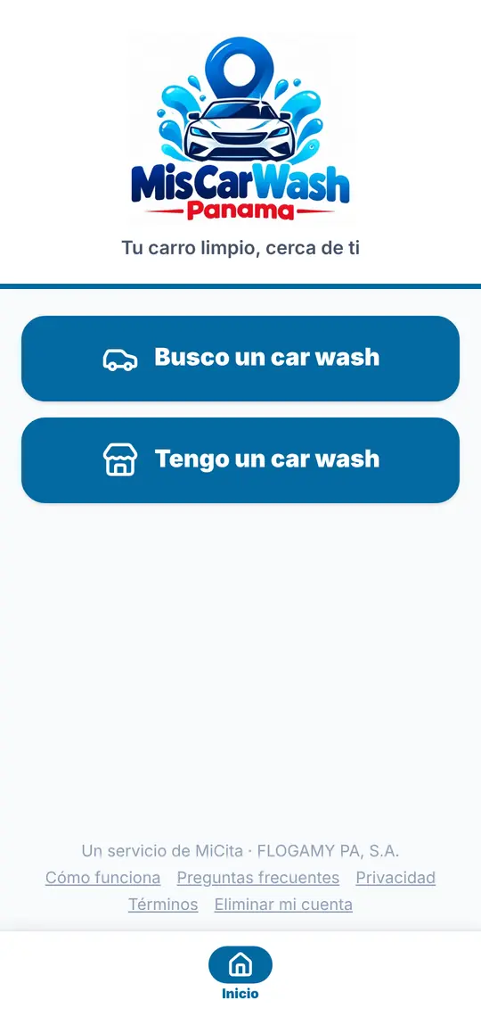 «Busco un car wash»