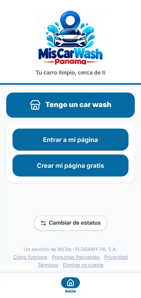 «Tengo un car wash»