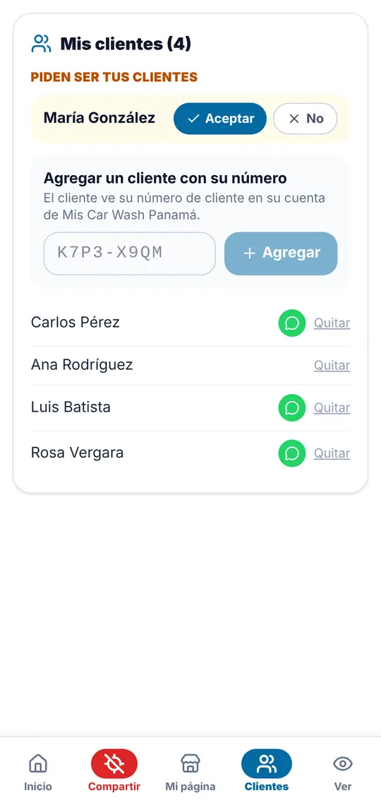 Clientes › Mis clientes