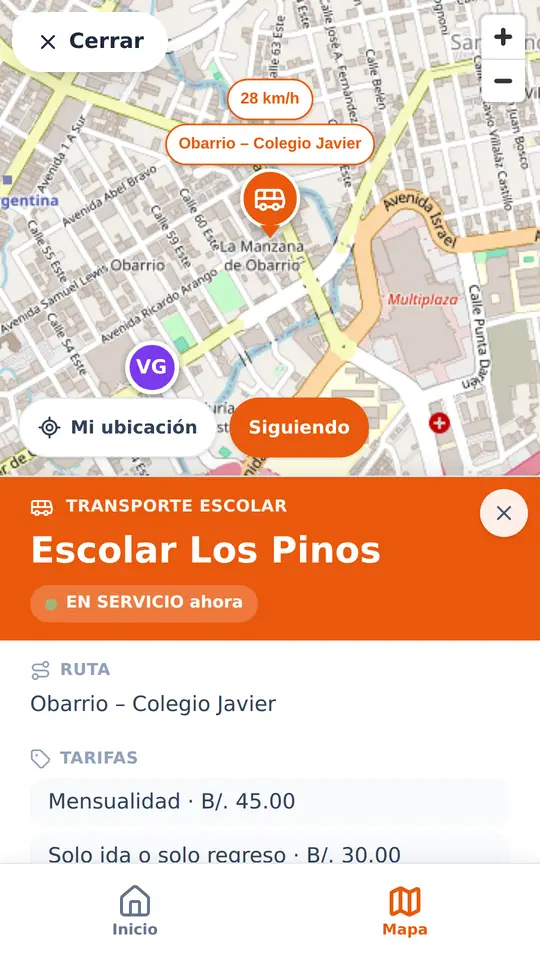 Mapa › la ficha del bus