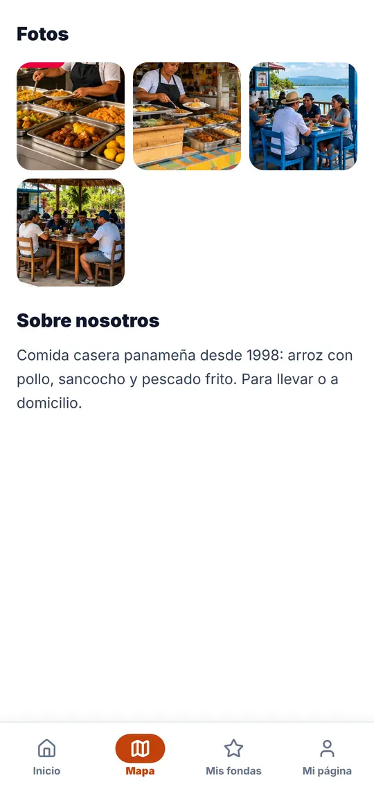Su página › Fotos y «Sobre nosotros»