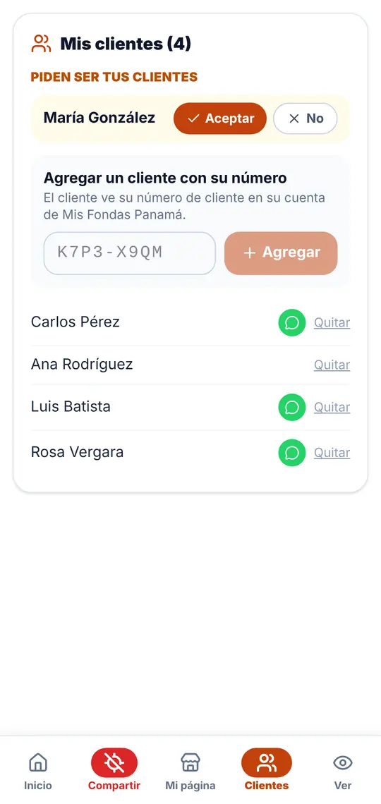 Clientes › Mis clientes