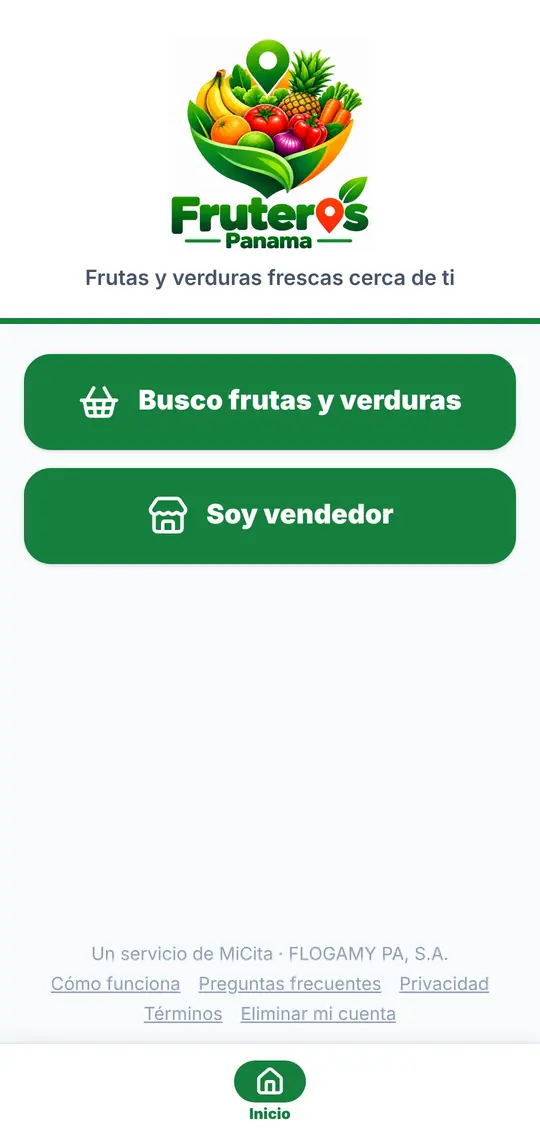 «Busco frutas y verduras»