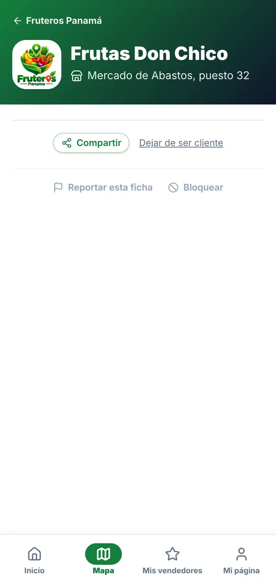 Su página › Compartir, Reportar, Bloquear