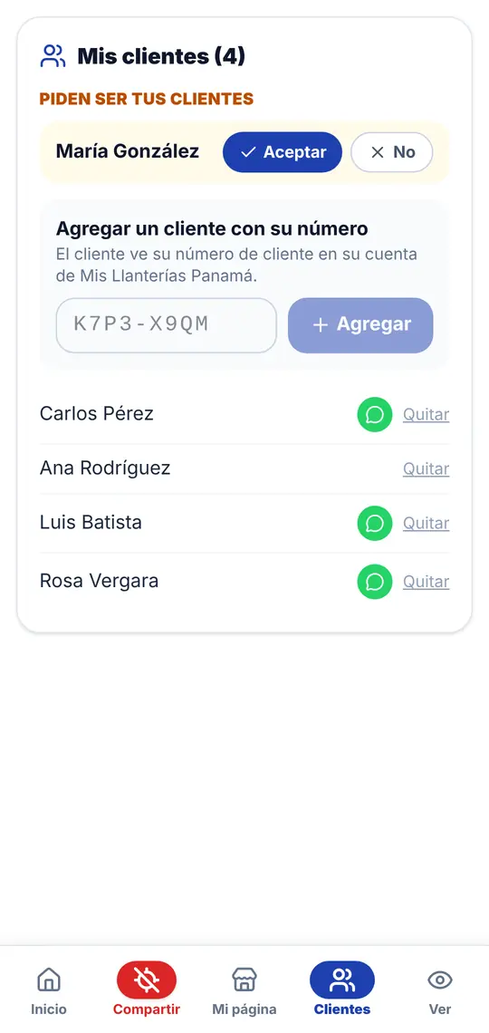 Clientes › Mis clientes