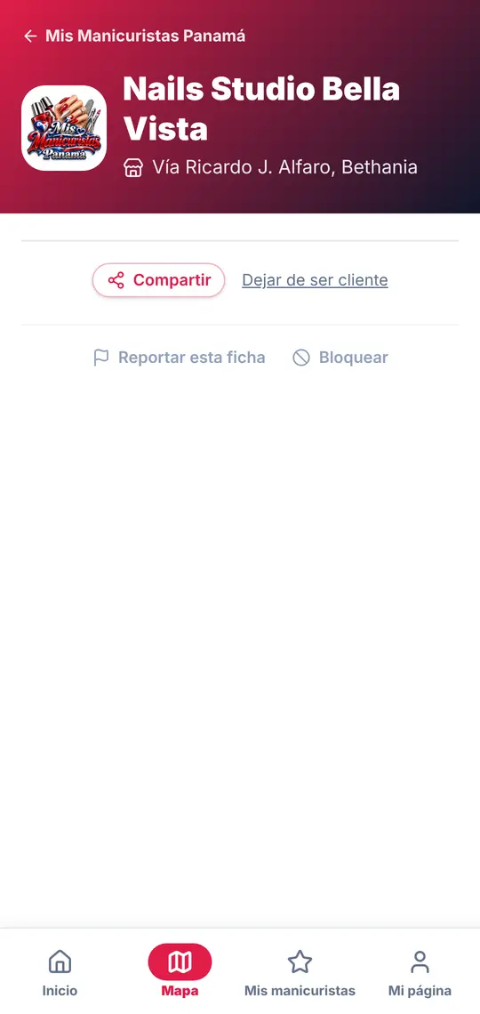 Su página › Compartir, Reportar, Bloquear
