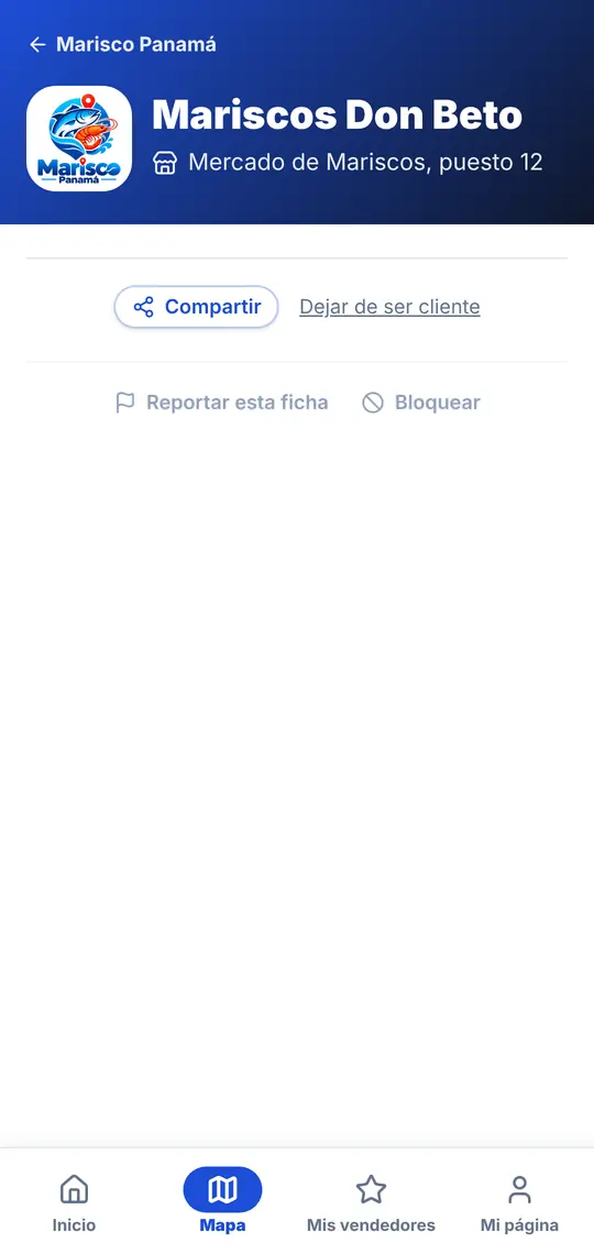 Su página › Compartir, Reportar, Bloquear