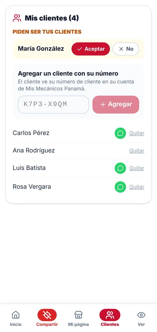 Clientes › Mis clientes
