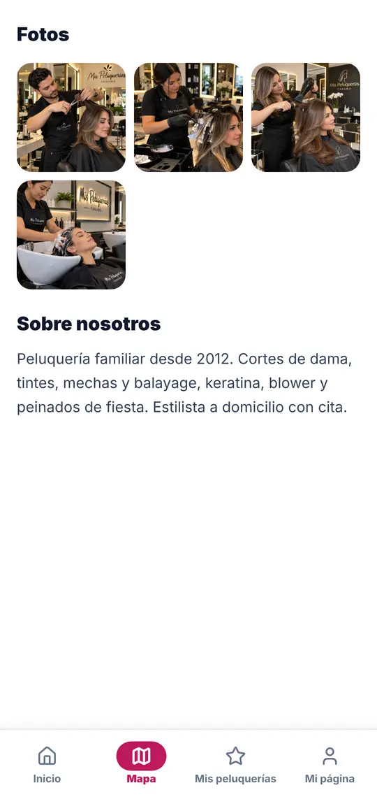Su página › Fotos y «Sobre nosotros»