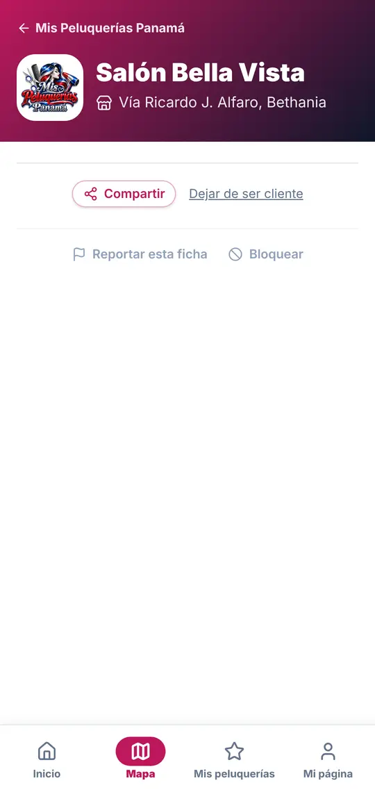 Su página › Compartir, Reportar, Bloquear