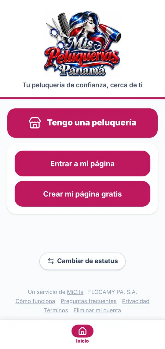 «Tengo una peluquería»