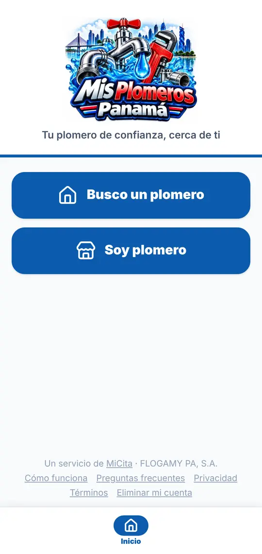 «Busco un plomero»