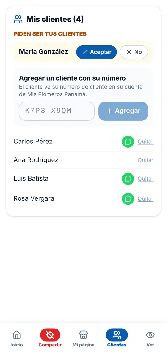 Clientes › Mis clientes