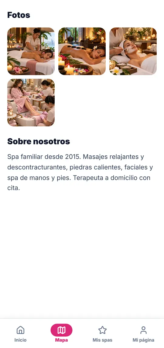 Su página › Fotos y «Sobre nosotros»
