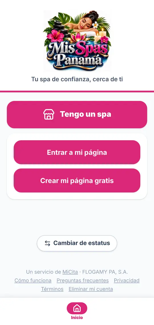 «Tengo un spa»