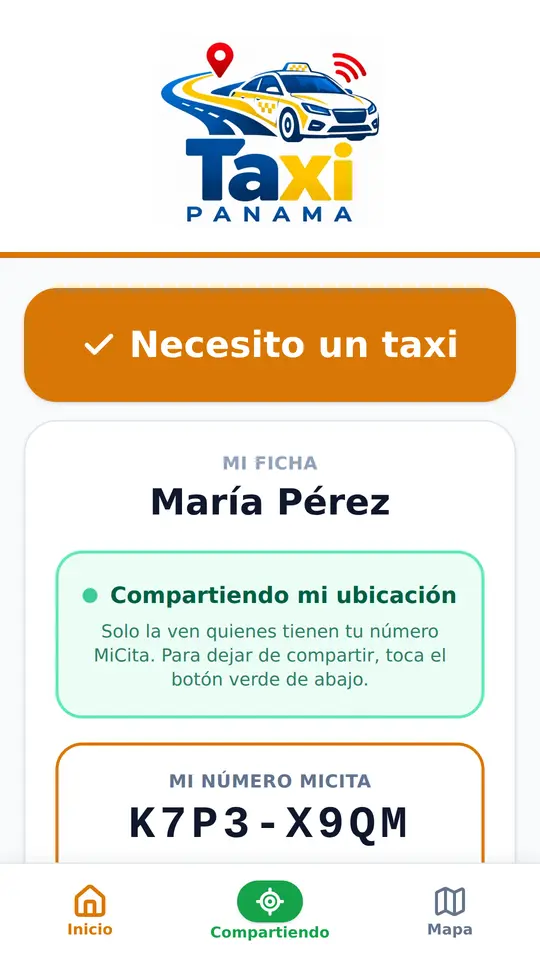El botón Inicio y el botón Compartir