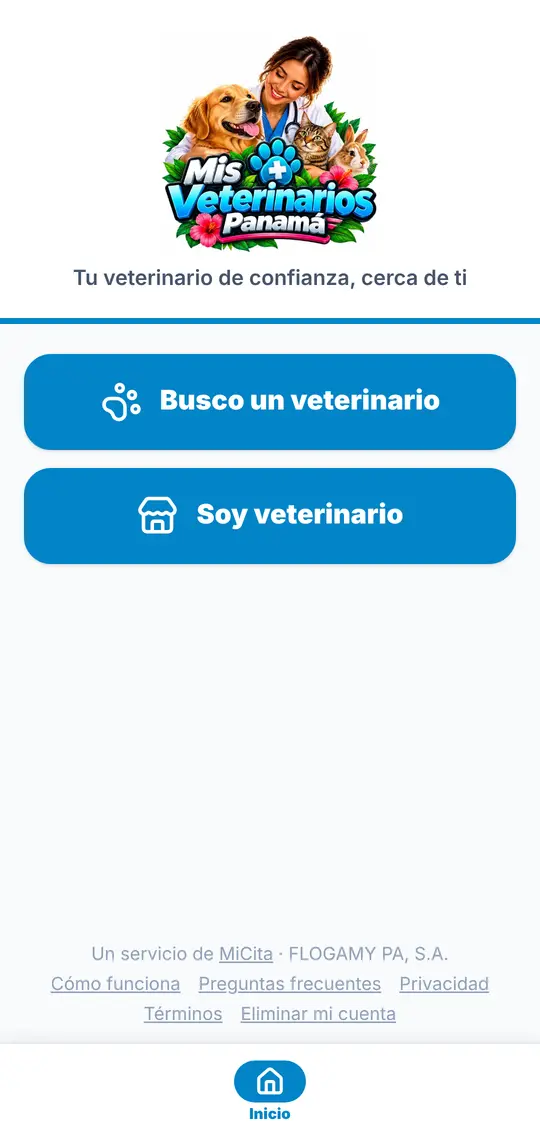 «Busco un veterinario»